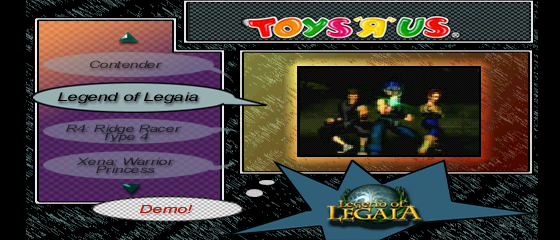 Toys R Us - Attack of the Killer Demos! Title Screen